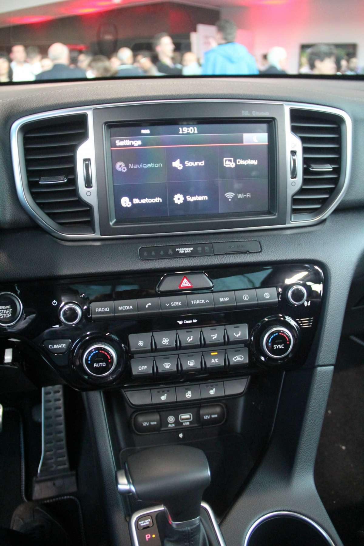 Consolle centrale Nuova Kia Sportage 2018