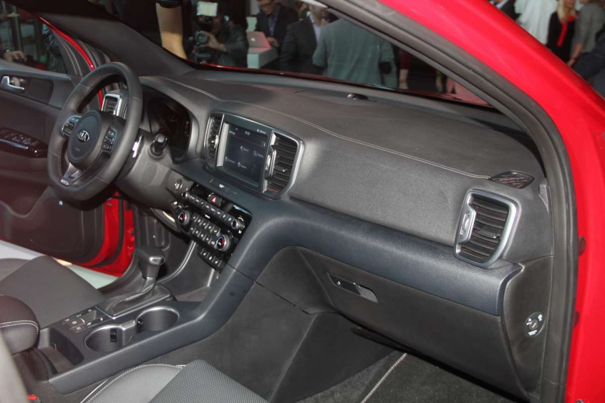 Interno della nuova Sportage