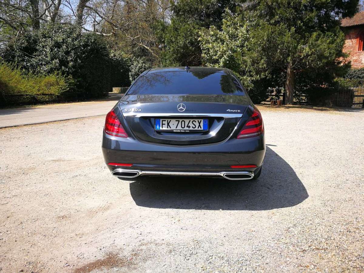 Mercedes Classe S 2018 bagagliaio