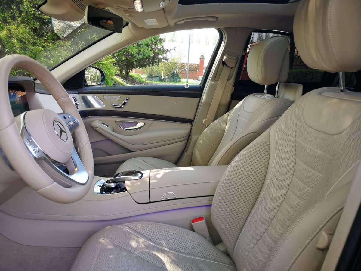 Mercedes Classe S 2018 sedili in pelle