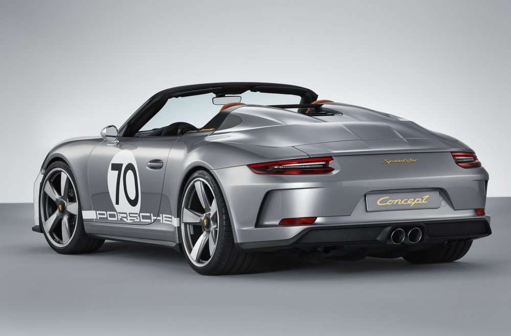 Motore Porsche 911 Speedster Concept