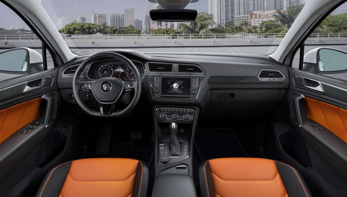 Nuovo interno Volkswagen Tiguan