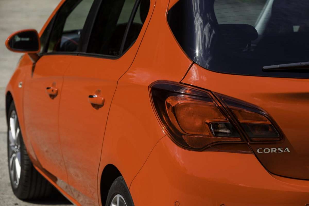 Particolare laterale Opel Corsa 2018