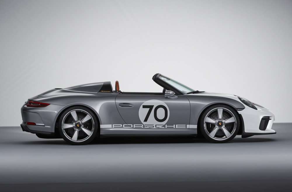 Porsche 911 Speedster Concept fiancata