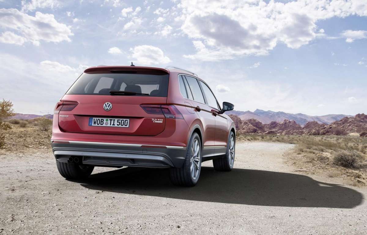 Posteriore Volkswagen Tiguan seconda serie