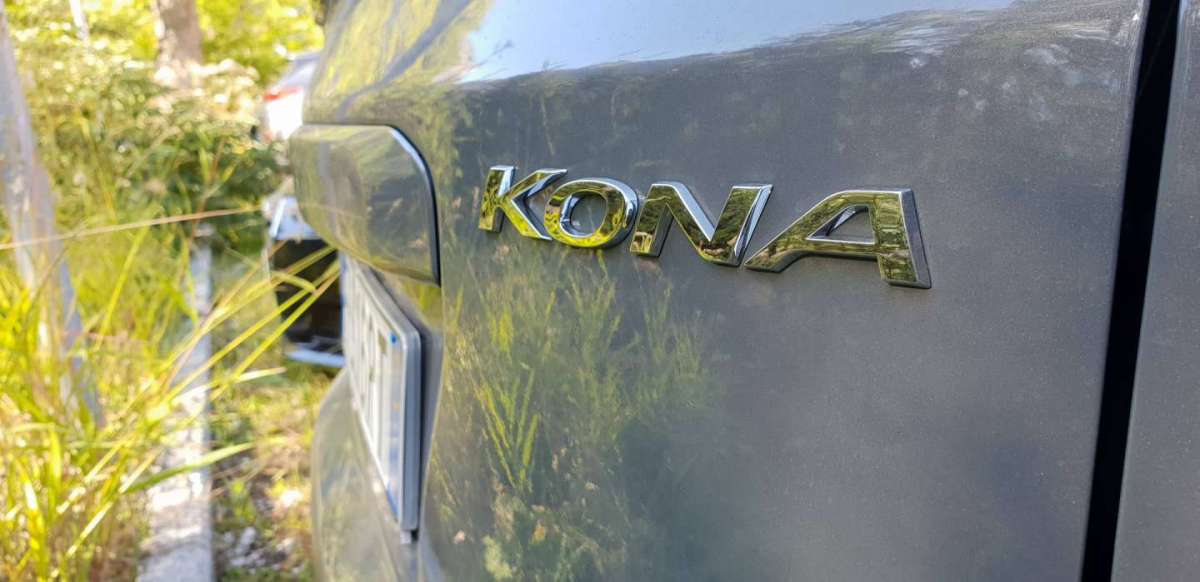 Hyundai Kona Electric badge