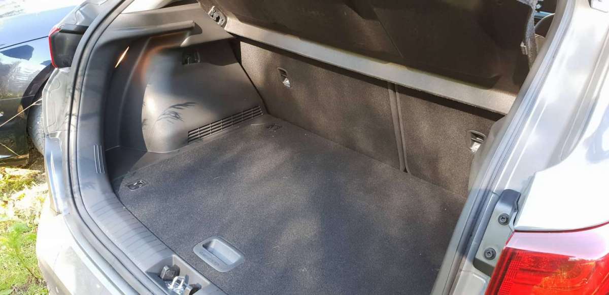 Hyundai Kona Electric bagagliaio