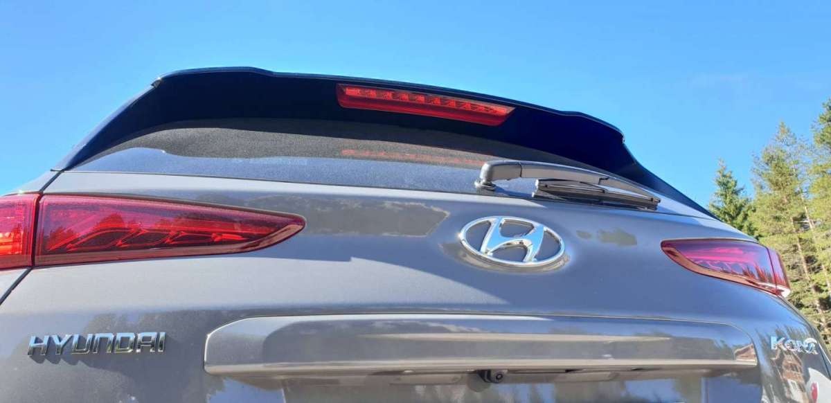 Hyundai Kona Electric portellone bagagliaio