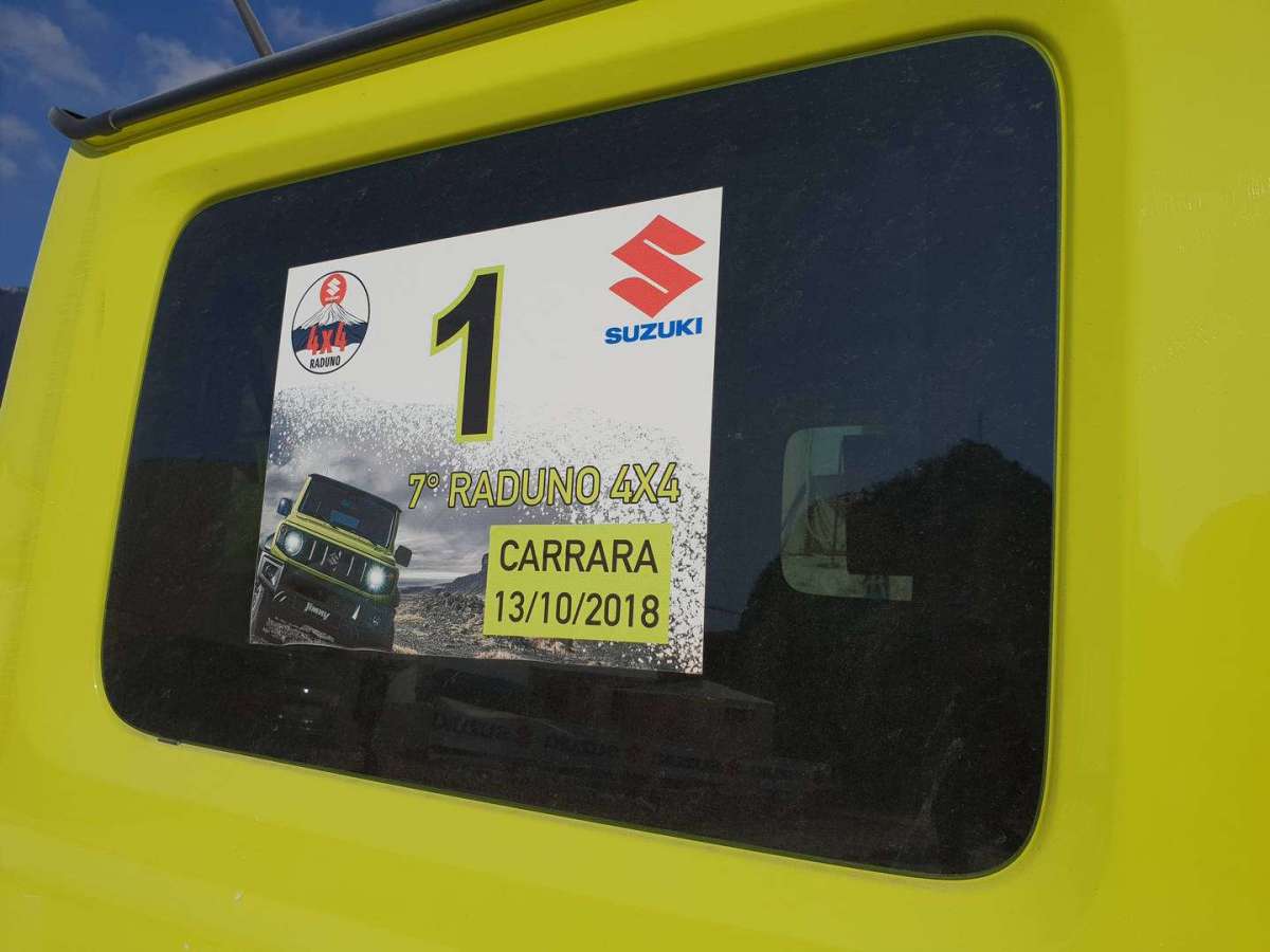 Suzuki Jimny 2018 equipaggio raduno
