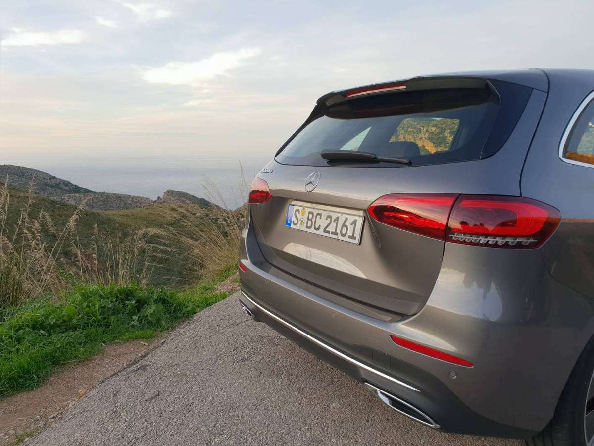 Mercedes Classe B gruppi ottici posteriori