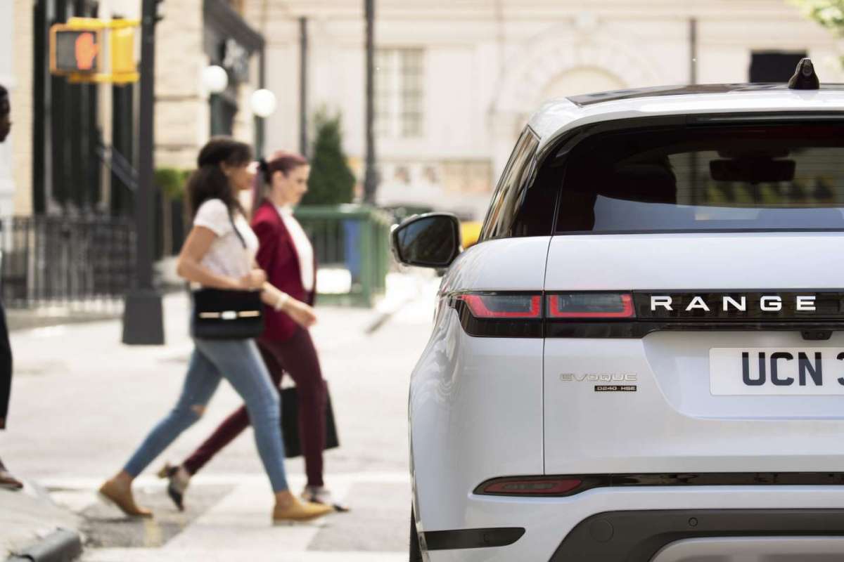 Nuovo Range Rover Evoque posteriore