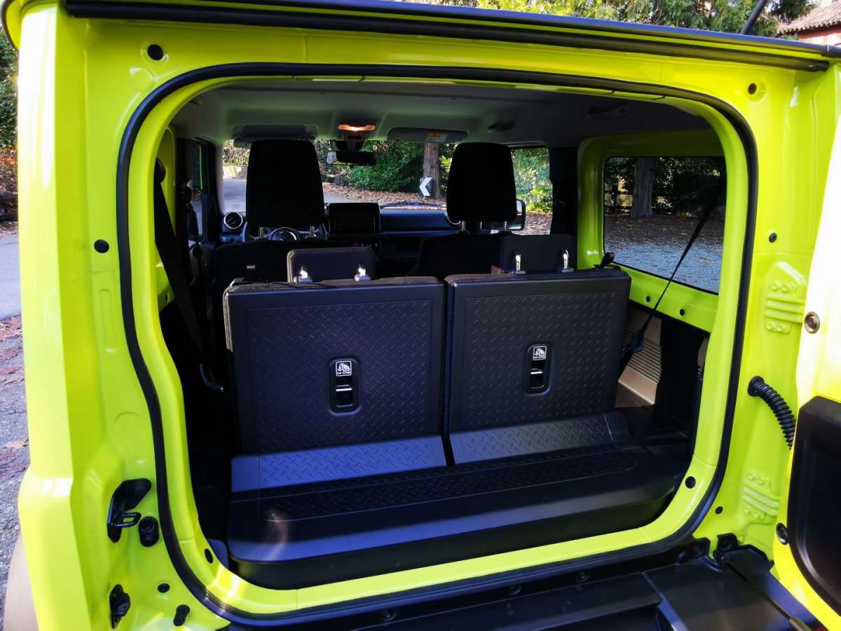 Suzuki Jimny 2019 bagagliaio