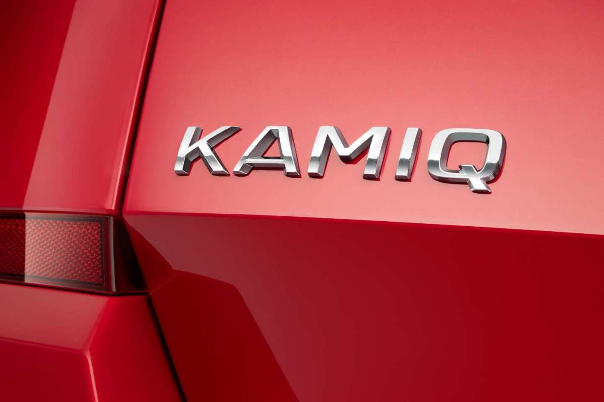 Skoda Kamiq badge