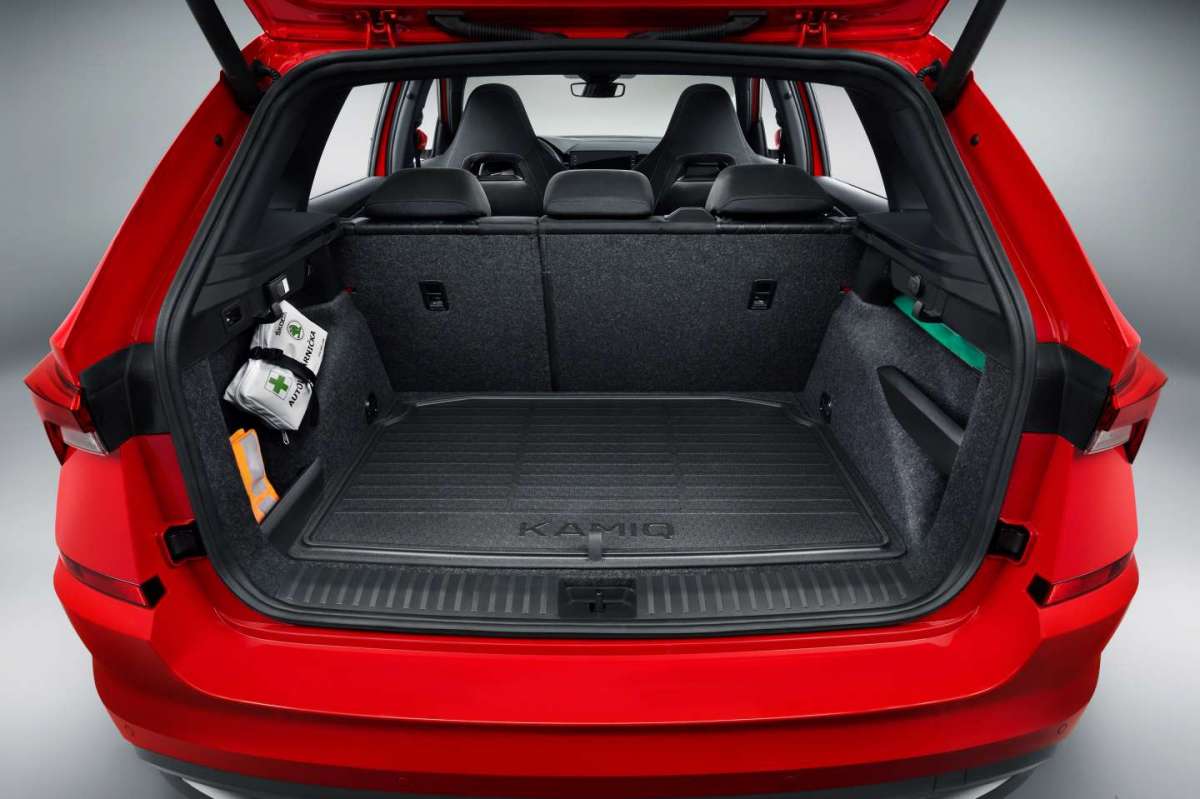 Skoda Kamiq bagagliaio