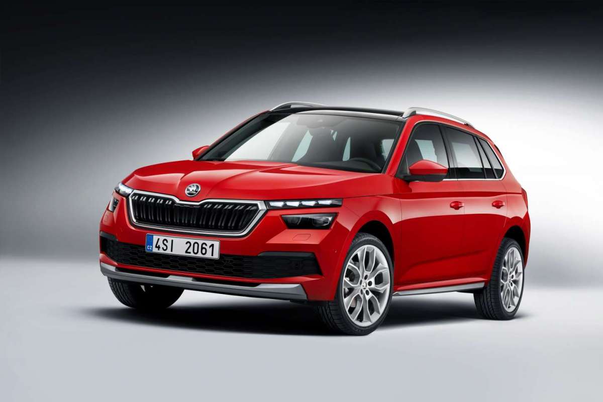 Skoda Kamiq tre quarti anteriore