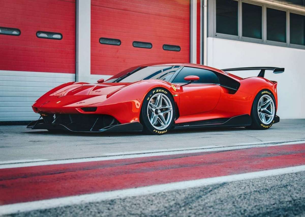 Ferrari P80C anteriore