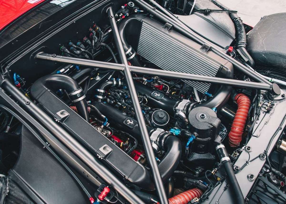 Ferrari P80C motore
