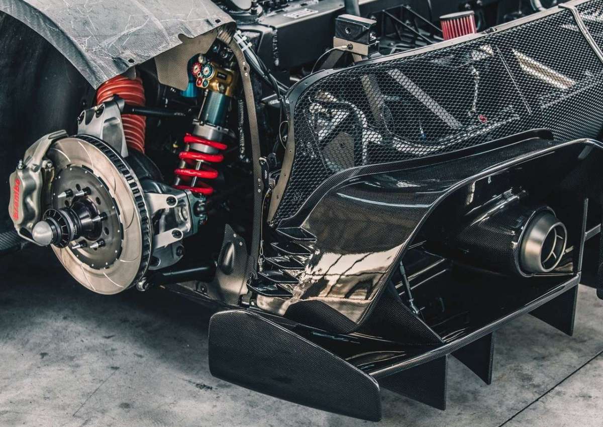 Ferrari P80C particolari tecnici