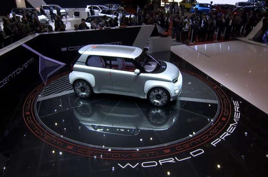 Fiat Centoventi dall'alto