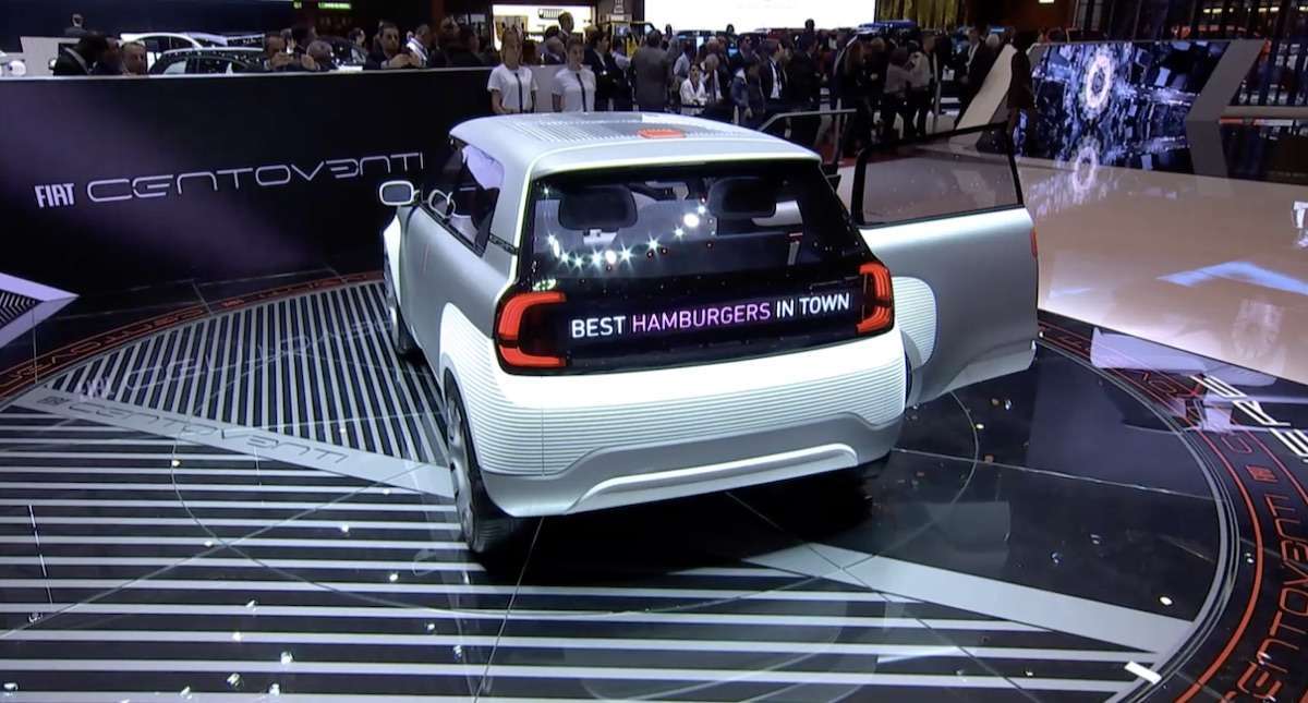 Fiat Centoventi posteriore