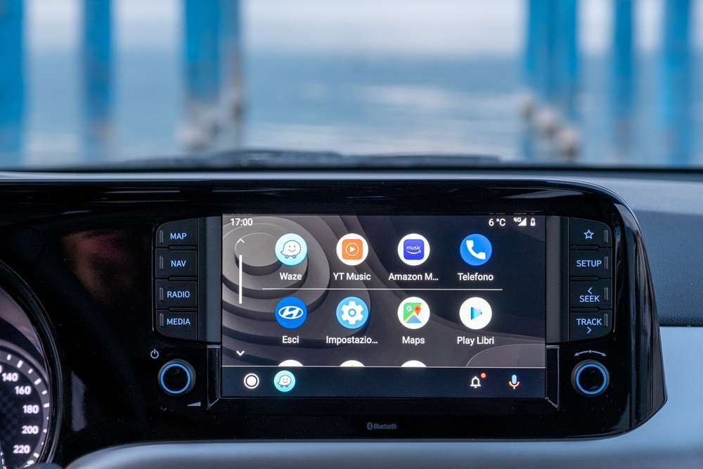 Il sistema di infotainment della Hyundai i10