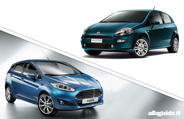 Ford Fiesta vs Fiat Punto: confronto tra utilitarie [FOTO e VIDEO]