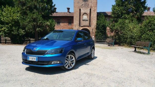 skoda fabia 2015 prova su strada