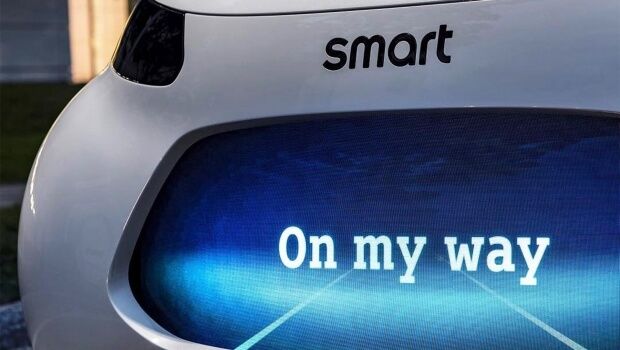 smart elettrica a guida autonoma