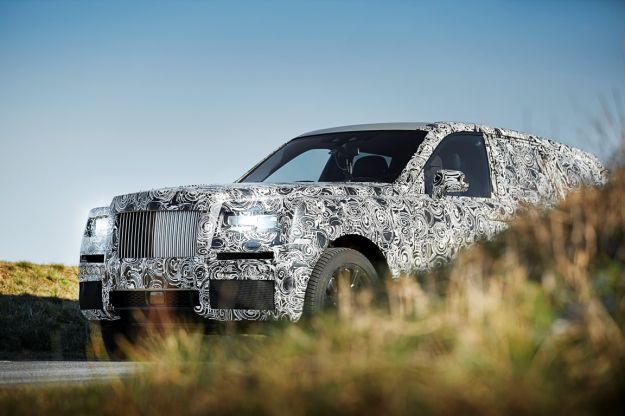 suv Rolls Royce, progetto Cullinan