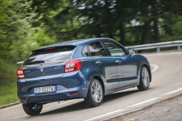suzuki baleno s tenuta di strada