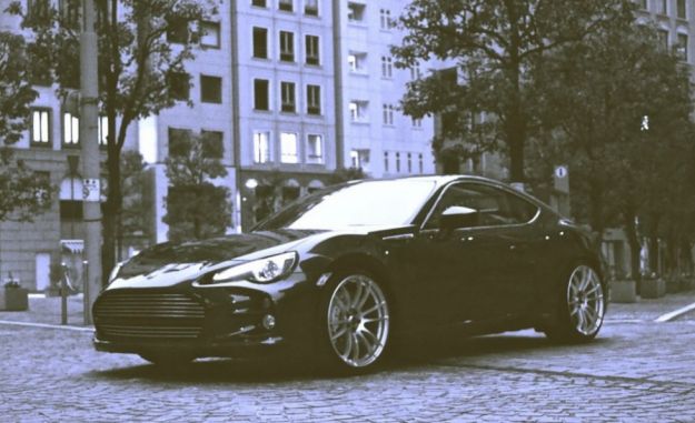 toyota gt86 vantage su strada