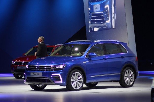 volkswagen tiguan gte concept al salone di francoforte 2015